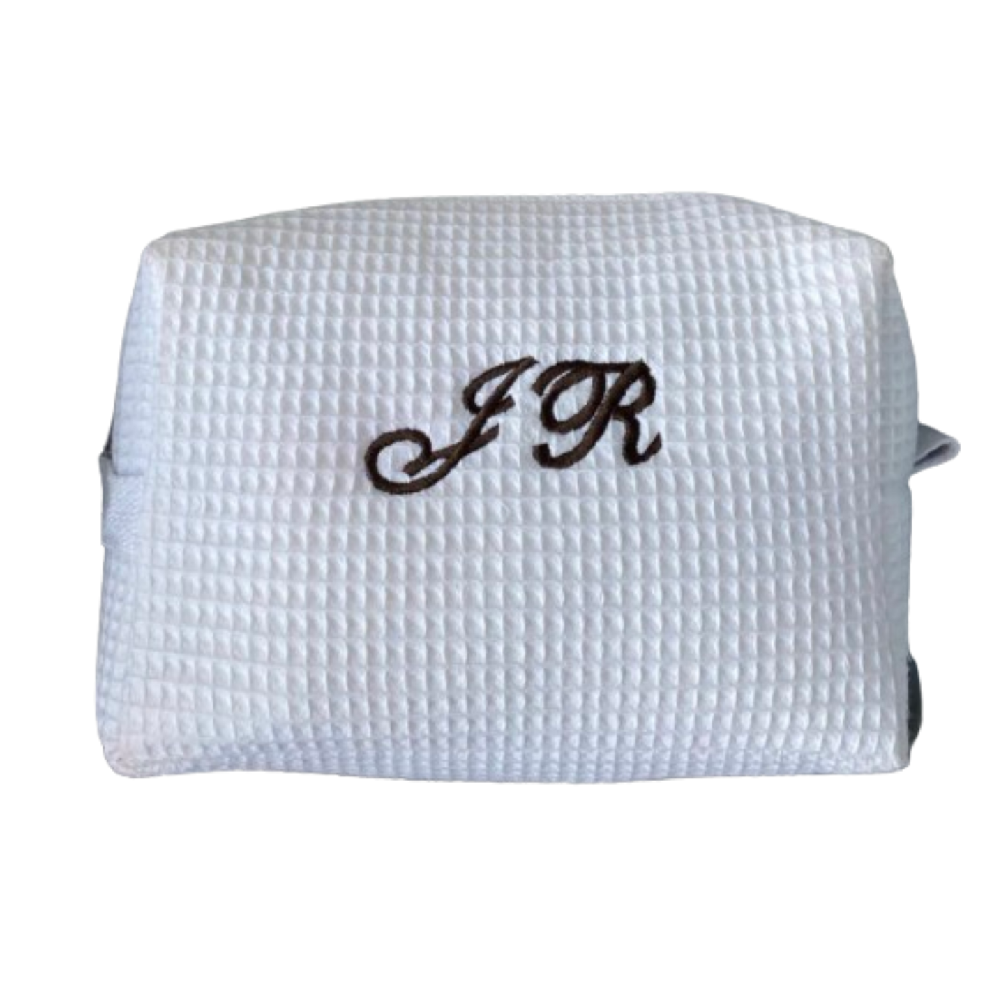 Embroidered Makeup Bag by The Millennial Decorator
